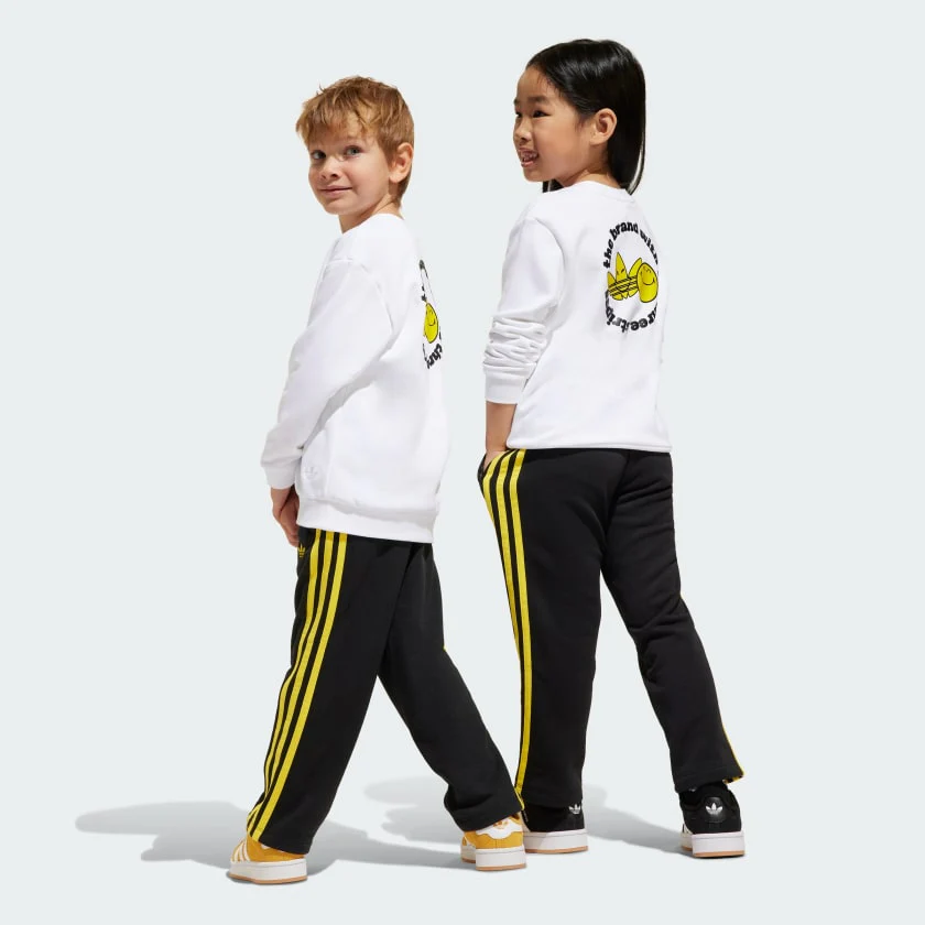 Adidas Originals x SmileyWorld Crew Set | Kids 4-8 Years Originals - Image 3