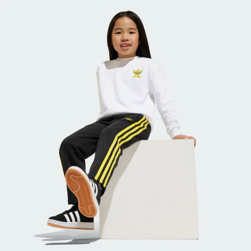 Adidas Originals x SmileyWorld Crew Set | Kids 4-8 Years Originals - Image 4