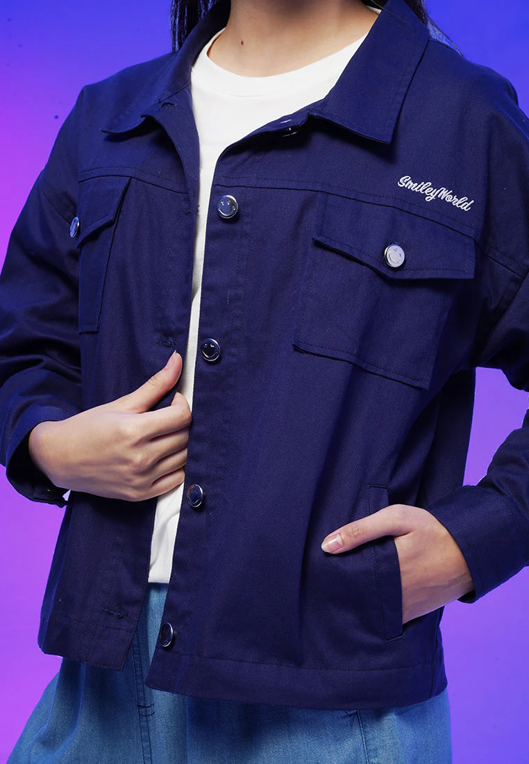 SmileyWorld - Cotton Material Jacket - Carrie - Image 3