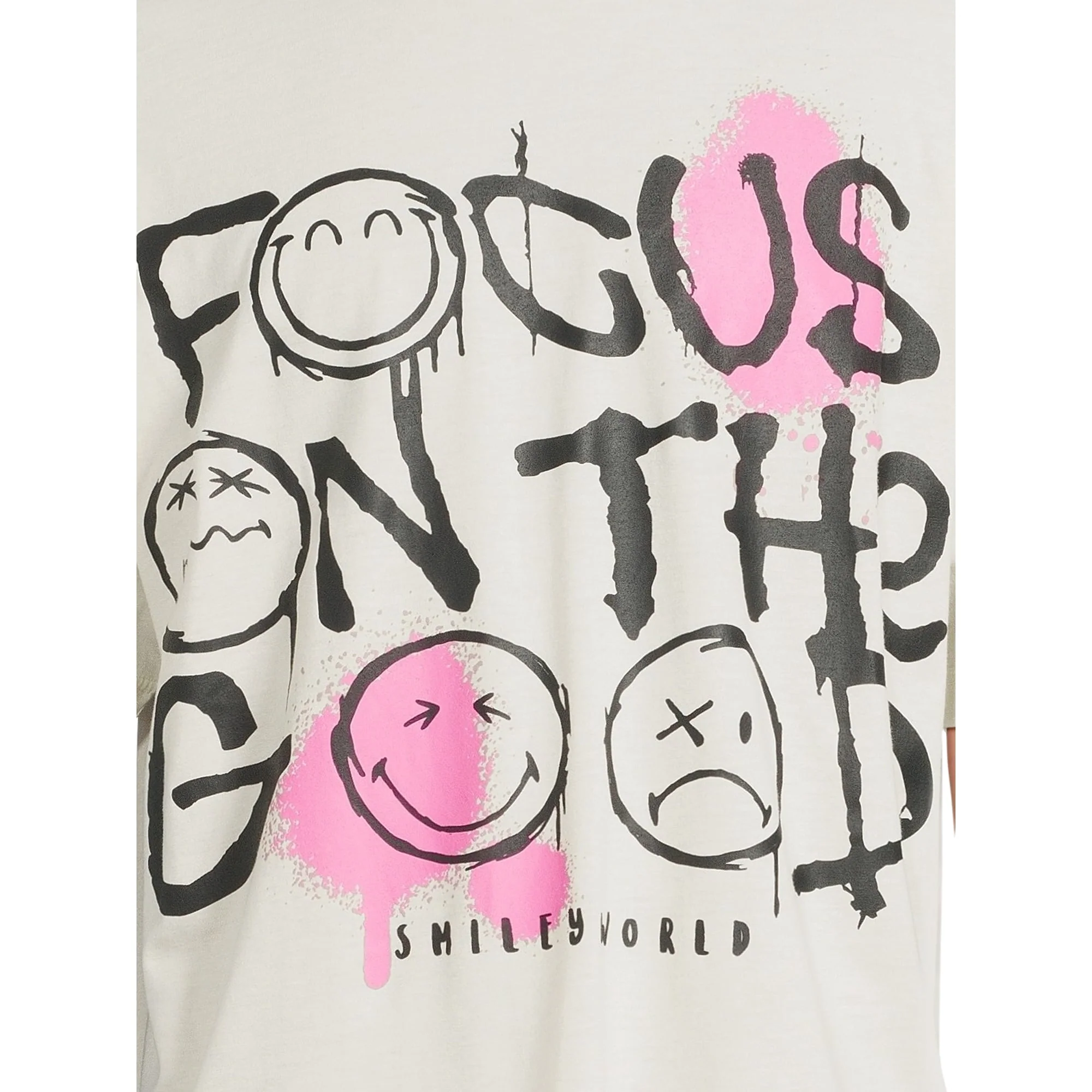 SmileyWorld Men's Smiley Graphic Tee with Short Sleeves, Sizes S-3XL - Image 4