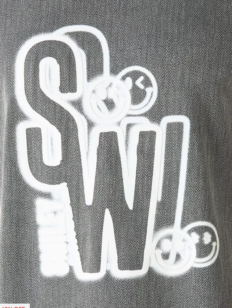 SmileyWorld Print T-shirt - Image 3