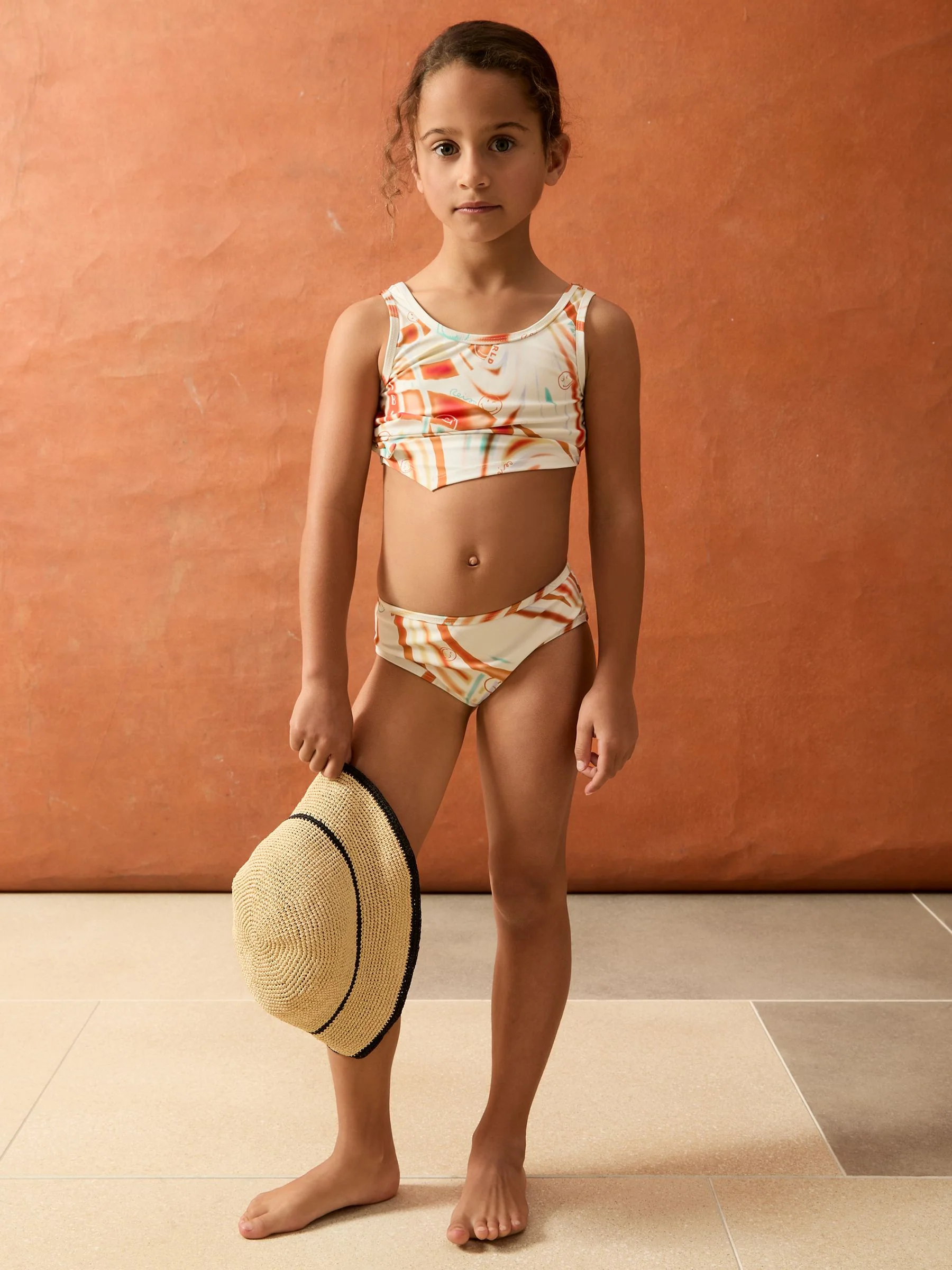 SmileyWorld | Reiss Printed Bikini Set in Multi - Image 3